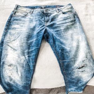 Silver Girlfriend Jeans